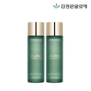 [10%] 김정문알로에 큐어 하이드라 수딩 토너 130ml 2개