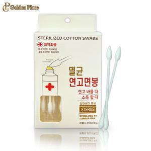 연고면봉 30P 살균 소독 순면 무형광 개별포장 화장 G