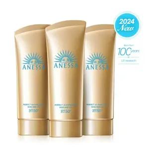 아넷사 퍼펙트 UV 선스크린 스킨케어 젤 NA 90g 3개