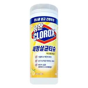 유한크로락스 세정살균티슈 시트러스 블렌드 35매