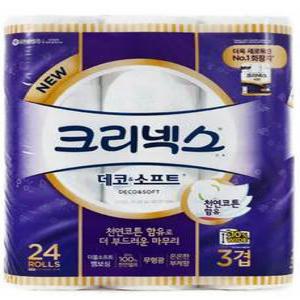 유한킴벌리 크리넥스 데코앤소프트 35m 24롤
