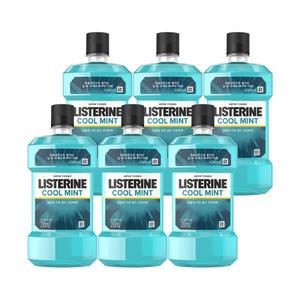 리스테린 쿨민트, 250ml, 6개 + 증정(토탈케어 마일드, 100ml, 1개)
