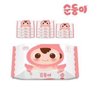 [순둥이] 베이직 엠보싱 휴대리필 20매 12팩[26281135]
