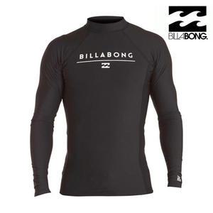 BILLABONG ALL DAY LS BLK 빌라봉 남성 긴팔 래쉬가드 워터파크 비치웨어 MWLYAALL
