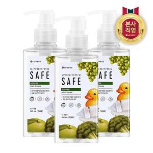 [엘지생활건강]세이프 주방세제 천연미네랄 마일드 용기형 720ml X 3개