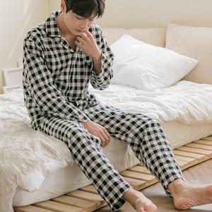 [기타]찌니야 국내제작 베리체크 주니어잠옷 중학생잠옷 긴팔상하세트