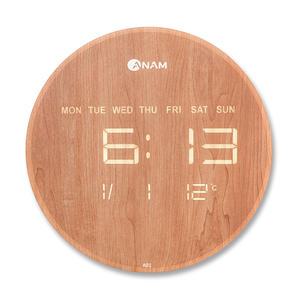 아남 디지털 LED 벽시계 A01 (시간/날짜/요일/온도/밝기 자동조정)