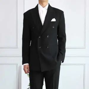[하프클럽/]포멀 클래식 빅사이즈 더블 정장 자켓