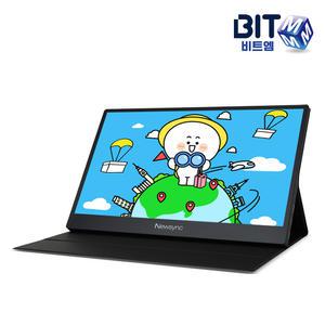 비트엠 NEWSYNC P140FT 포터블 멀티뷰 HDR 30.9Cm FHD 평면 IPS 차박 캠핑 터치 스크린 모니터