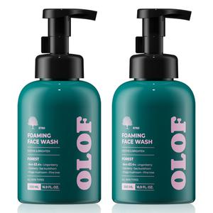 [올로프]비건 폼클렌징 500ml 2개 세트 자작나무 천연 유래 약산성 저자극 버블 페이스워시 세안제