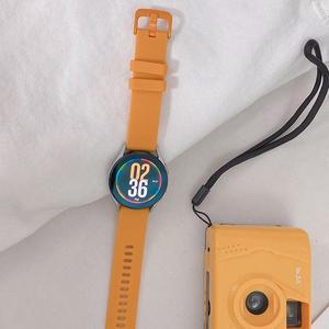 비엠포엠 갤럭시워치 엠보싱 실리콘스트랩 20mm 옐로우