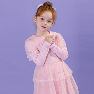 [아이러브제이] 리에드 리본 망사 원피스 JWFOP01