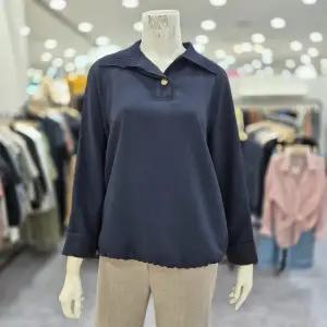[레노마레이디]배색 블루종 블라우스 R2F31WBL020