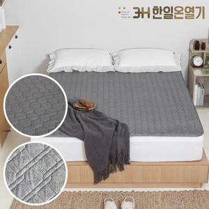 [기타]한일온열기 EMF 그래핀 탄소 카본 전기장판 온열 전기 매트 워셔블 극세사 싱글 더블 분리난방
