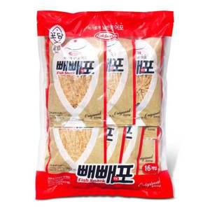 포담 빼빼어포 24g x 16봉지 술안주 간식 건어포 어채 쥐포 마른안주 코스트코