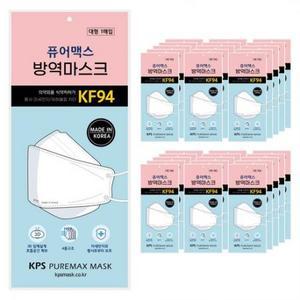 퓨어맥스 방역마스크 KF94 대형 화이트 1매입 × 50매