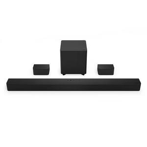 돌비 오디오, 블루투스, 무선 서브우퍼가 포함된 VIZIO V-시리즈 5.1 홈 시어터 사운드 바, 음성 어시스턴트 호환, 리모컨 포함 - V51x-J6