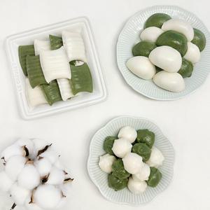 전통시루방식 굳지않는떡 말랑쫀떡 앙금절편 꿀떡 바람떡 1kg+1kg