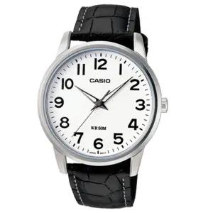 남성 가죽 손목 시계 MTP-1303L-7B