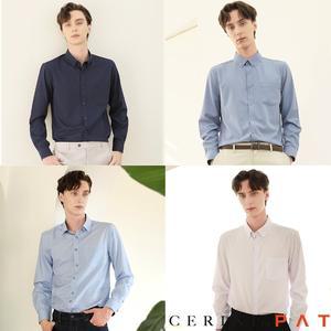 [CERINI BY PAT] 남성 워셔블 발수스판 셔츠 4종