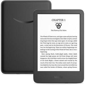 킨들 Kindle 2022년 인터내셔널 버전 가장 가볍고 컴팩트 6인치 300ppi 고해상도 디스플레이 및 2배 저장