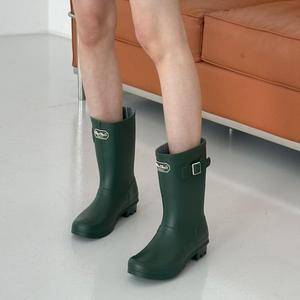 26cm 츄츄 여성 미들 레인부츠