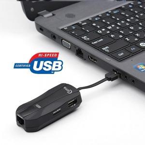 USB 2.0 멀티 컨버터(카드리더 2P 허브 랜)