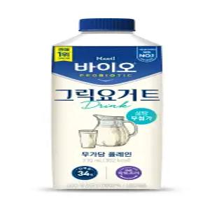 [매일유업] 바이오 그릭요거트 드링크 무가당플레인 710ml 3입