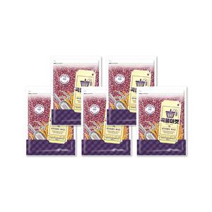 [곡물마켓] 수입산적두1kg x 5
