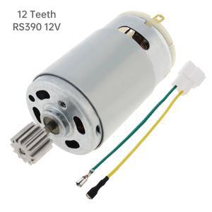 리모컨 차량용 고속 전기 모터, R390 12 톱니 DC 모터, 12V 12000-20000RPM, 어린이용 장난감 자동차 모터