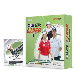 [기타]KLPGA 여자골프선수 스포츠카드 1박스 20팩 윤이나 황유민 박현경 유현조 박결 친필싸인