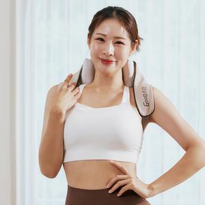 신수지 굿핏 어깨마사지기 GOOD-M5 온열 무선 핸즈프리 마사지기계 목 어깨 승모근 안마