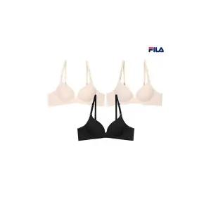 [하프클럽/휠라 언더웨어]에센셜 베이직 와이어브라 3종 택1 (FI4BAG1642F_SCR)