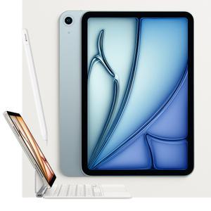 Apple 아이패드 에어 13 7세대 M3 WiFi 128GB+펜슬C타입+매직키보드/BZ