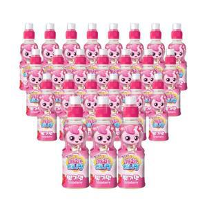 캐치티니핑 딸기맛 주스 200ml 24개입 어린이 음료수 페트병 안전 마개 하츄핑