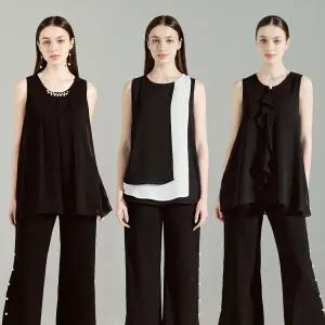 [La RACEE CHIC] 라라쎄시크 25SS 블랙에디션 슬리브리스 3종