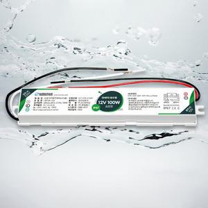 슬림형 방수 SMPS 12v 100w LED 안정기 3구모듈 LED바 아답터 전원 컨버터