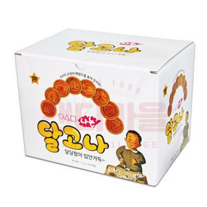 한울 나는 달고나 1곽(15gX100개입) 달구나/뽑기/막대사탕/달고나사탕