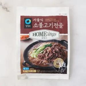 대상 청정원 호밍스 서울식 소불고기전골 650g
