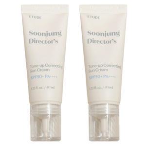 에뛰드 순정 디렉터 톤업 선크림 40ml 2개