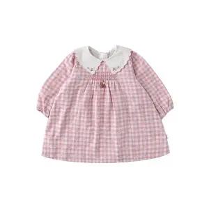 [밍크뮤](강남점)(PK)쁘띠하트체크드레스( 35A12-400-03)