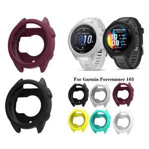 Garmin Forerunner 165 시계 케이스 보호대 프레임 쉘 범퍼 용 실리콘 커버