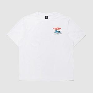 [엄브로] 트로피컬 오아시스 돌핀 프레쉬 반팔 티셔츠 UQ223CRS59-WHT0