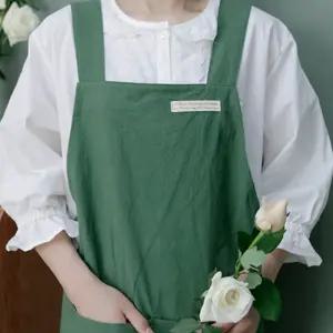 무지 어린이집 좋은 활동용 앞치마 주방용 디자인 보호복 내구성 유치원용 원피스형
