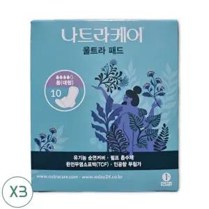 나트라케어 울트라 패드 롱 대형 10개 3팩(30개)