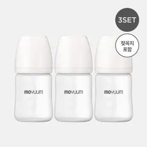 실리콘 코팅 유리젖병 150ml 트리플팩