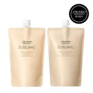 서브리믹 아쿠아인텐시브 샴푸 450ml  리필) +트리트먼트 450ml  리필) 택1  DRY WEAK)