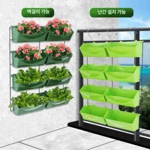 플라스틱 벽화분 실내 수직 단일 야외 걸이식 걸이형