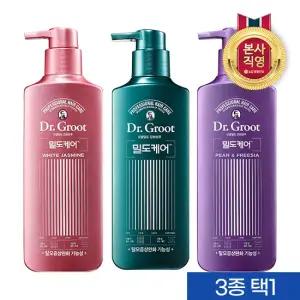 닥터그루트 밀도케어 (페어프리지아/자스민/바질향)샴푸400ml*1개