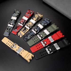 남성용 스포츠 방수 레진 시계줄, 시계 액세서리, 카시오 G-SHOCK GWG-2000 머드마스터 교체 스트랩 밴드